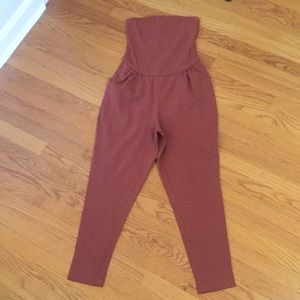 Free People Strapless Jumpsuit